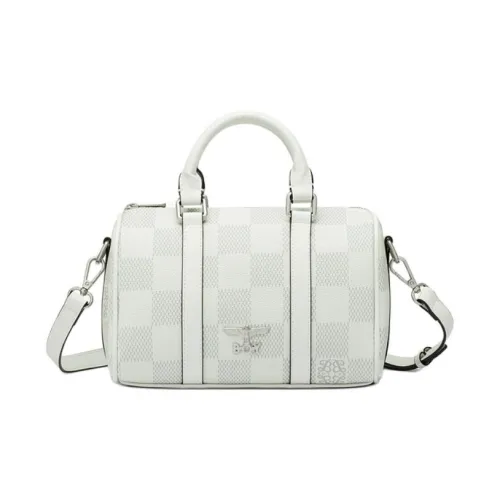 BOY LONDON Сумка из синтетической кожи унисекс серого цвета