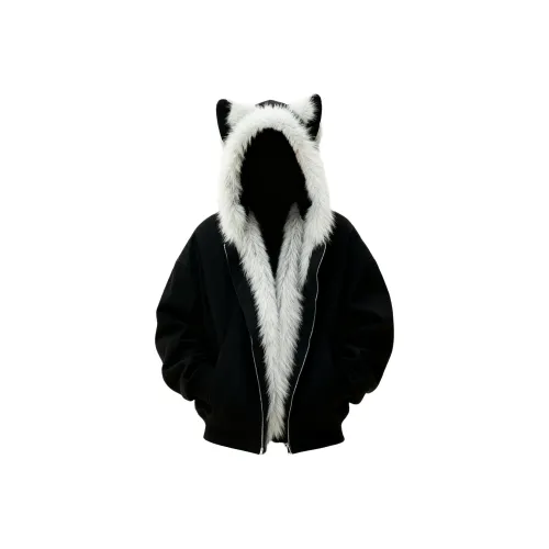 JIMI JONS Черный Унисекс Пуховики