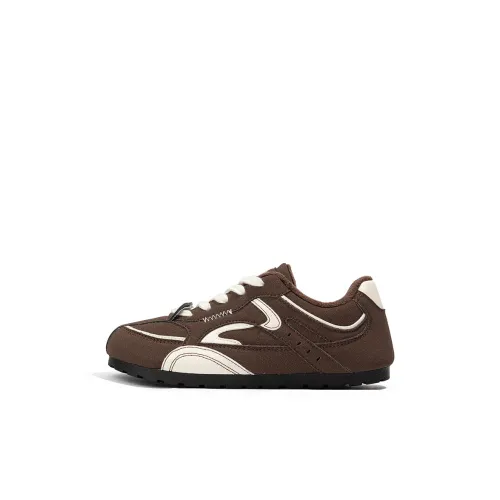 Babaya Slip-resistant Амортизация Устойчивость к истиранию Термический KIDS Lifestyle Shoes Коричневый Унисекс