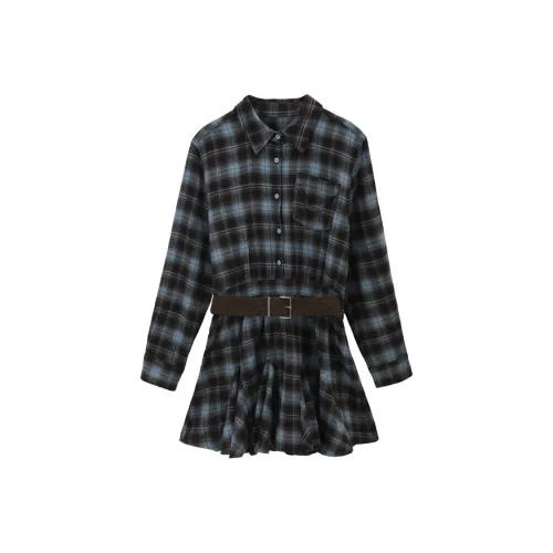 MISHOW Длинное платье с длинными рукавами женское