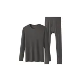 Пуховики с подкладкой - Черный Серый [Питание + Термо-сохраняющий]