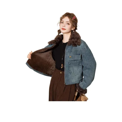 FAWENXIANGZI Джинсовая куртка Женская