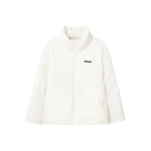 GUESS Белый Унисекс Пуховики