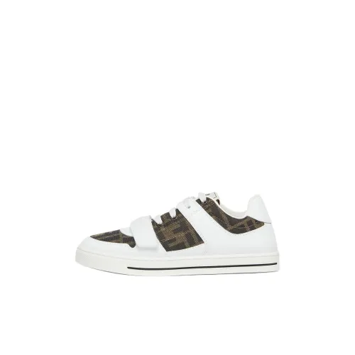 FENDI ROMA Низкий Топ Детские Скейтбординги Белый Детский