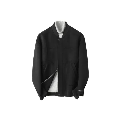 SINBOS Черное Мужское Пальто