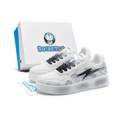 DoraemonA Амортизация Увеличение Высоты Устойчивость к Износу Противоскользящие Низкие Кроссовки для Скейтбординга Унисекс