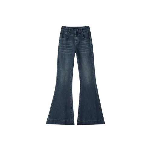 MINETTE Blue Women's Jeans MINETTE Синий Женские Джинсы