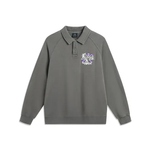 Лайнер Coal Smoke Gray Washed Men's Sweatshirts