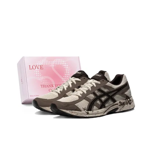 ASICS Гель Contend 4 Амортизация Устойчивый к истиранию Дышащий Легкий Низкий Топ Беговые кроссовки Мужской Коричневый