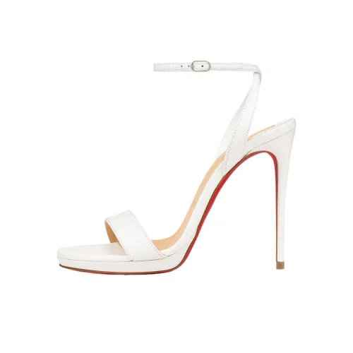 CL one Ремень Сандалии 12cm Женские Белые