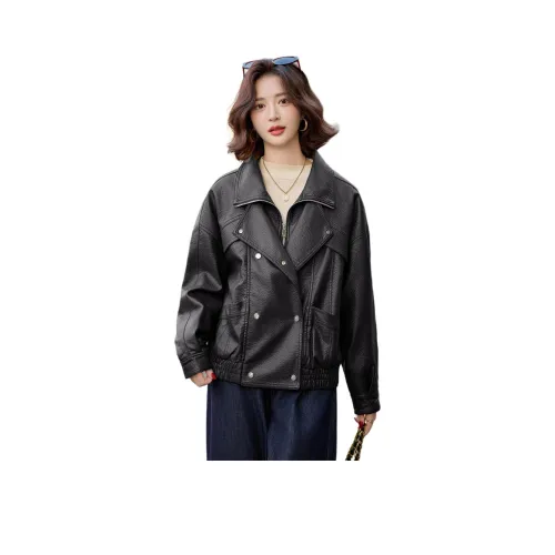 Куртка из кожи Kangaroo женская