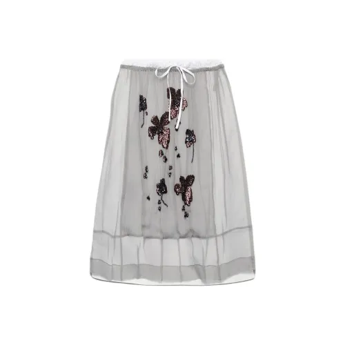 PRADA Повседневный Длинный Юбка Женские