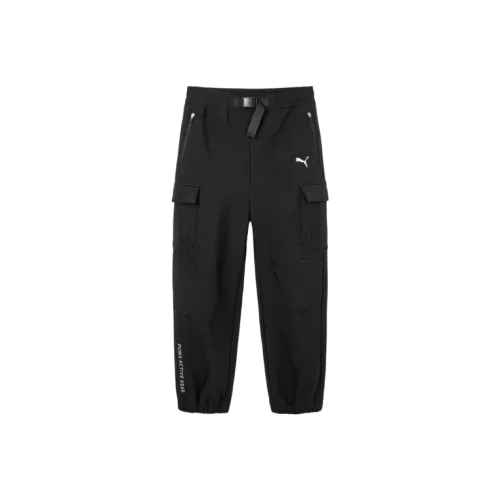 PUMA Черные 90001 KIDS Карго Брюки