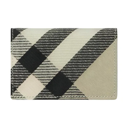 Burberry Полиэстер и Хлопок Картхолдер Женский Моховый Зеленый