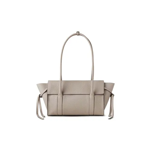 Mulberry Bayswater Телячья кожа Сумка через плечо Женская Лаймово-серый