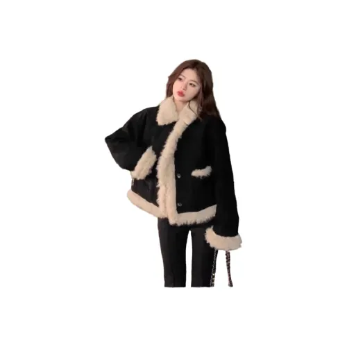 BELOVED STARRY Бархат Feel Пальто Женское