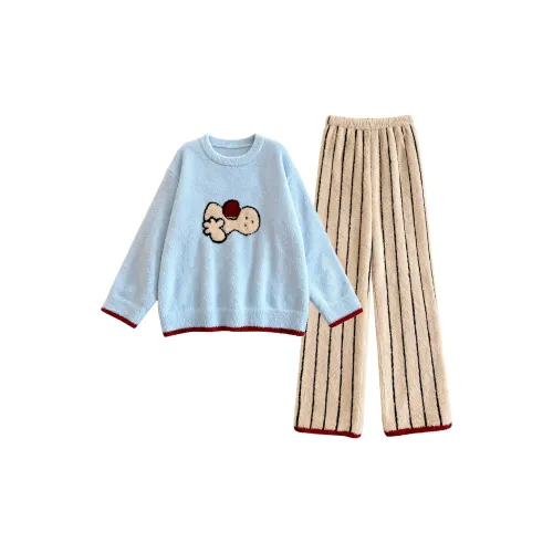 O'MESIK Синий Женские Пижамные Комплекты