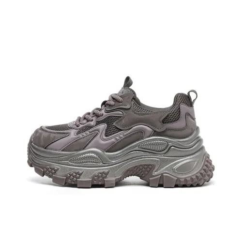 ST SAT Устойчивые к истиранию низкие топовые кроссовки с толстой подошвой женские