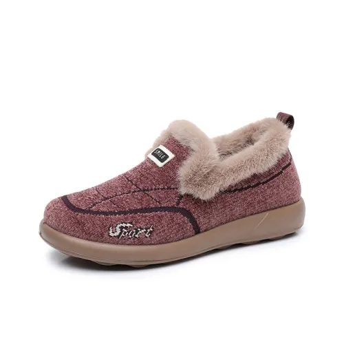 Bull Thunder Дышащий и Износостойкий Низкий Топ Пожилой Утепленная Обувь Женская