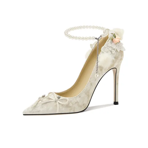 Lily Wei Bla Annie Низкий каблук Высокий каблук Женские