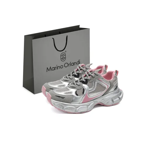 FOXER x MARINO ORLANDI Низкий топ толстая подошва кроссовки женские