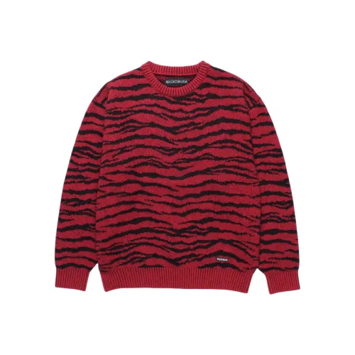 WACKO MARIA Совместное издание Fw25 Тигр Мохер Жаккард KNIT Свитер Унисекс