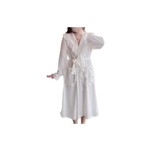 STYUW Белый Женские Банные халаты