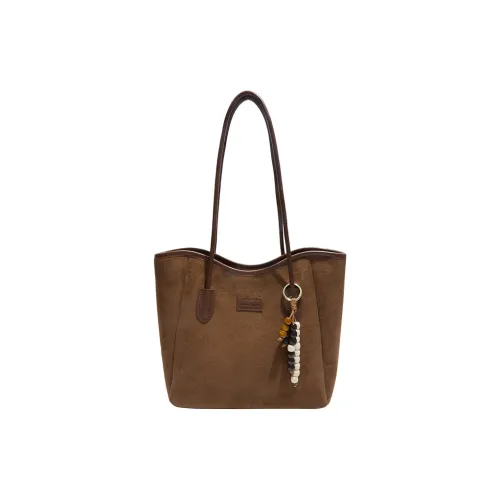 YTARA Замша Тоут Сумка Плечевая сумка Обычная Женская Многоцветная