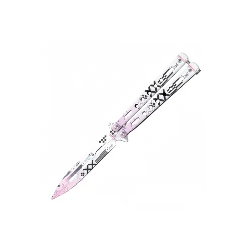 ZOCO Бабочка Knife с заостренным носком складная фигурка 22 см не заточенная статичная модель