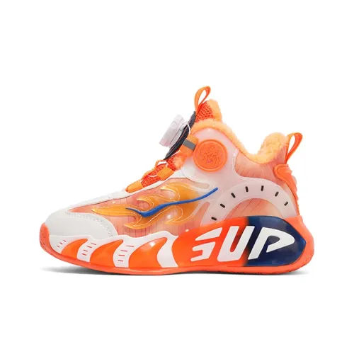 Трансформеры Slip Resistant Anti KICK Устойчивый к износу Легкий Амортизация Термический MID Топ Баскетбольные кроссовки Детские