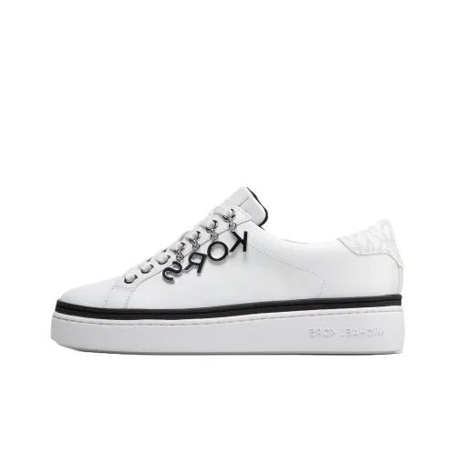 MICHAEL KORS Низкий Топ Стильный Скейтбординг Женские Белые