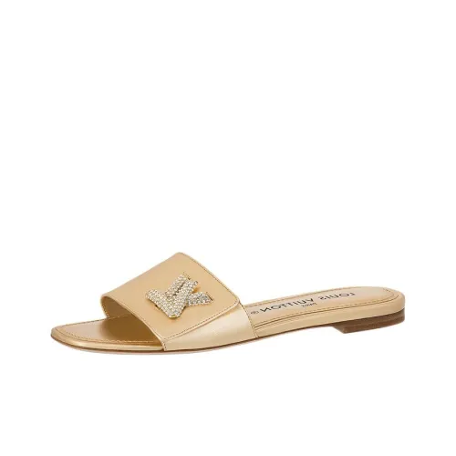 LOUIS VUITTON Shake Слипоны Женские Золотые