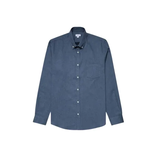 SUNSPEL Смешанный цвет Синий Мужские Рубашки