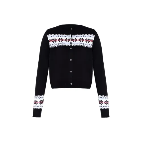 YOUSEKOO Черный Свитер Женские Трикотаж