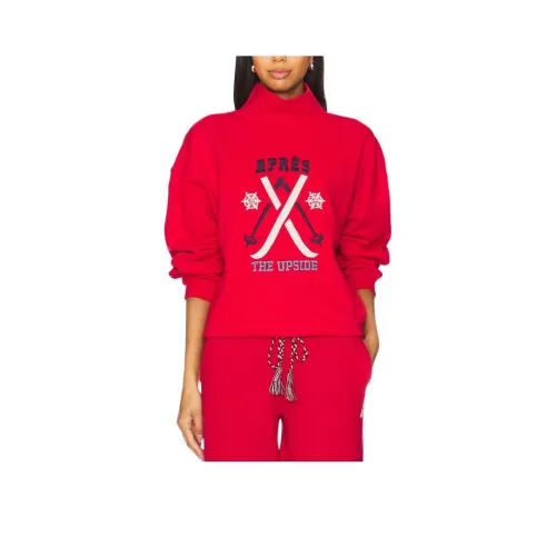 The Upside Spicy Перечно-красный Женские Свитшоты