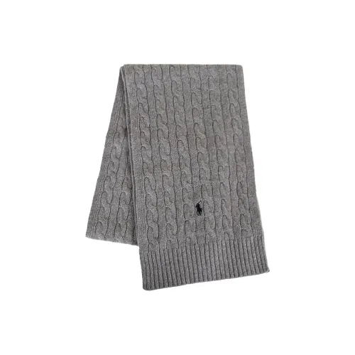 Polo Ralph Lauren Шерпа Шарфы Унисекс Серый