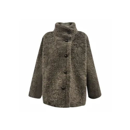 KKX Темно-коричневый женский бархатный пиджак