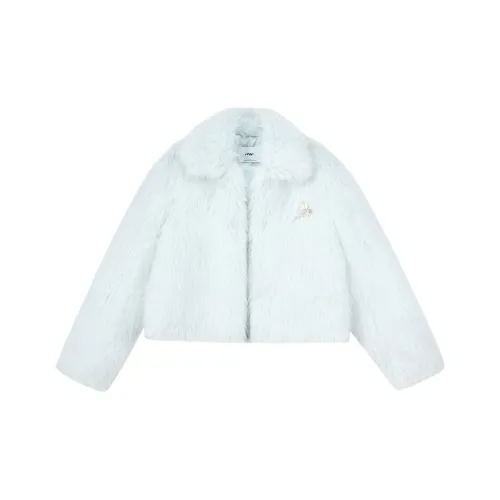 DITB Синий Женские Меховые изделия