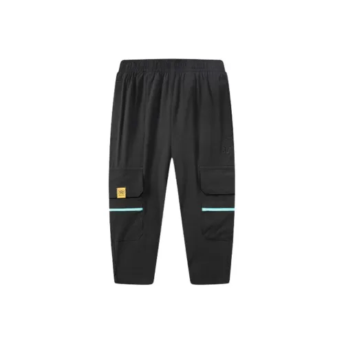 Детские Aged 3-7 лет 361°KIDS X SPONGEBOB SQUAREPANTS Вязаные тренировочные штаны Классический черный