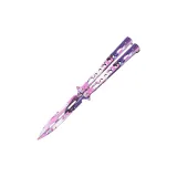 Холодный край Двойной-наконечник Любовь Розовый (Складной)-22 см