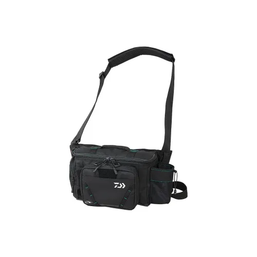 DAIWA Полиэстер Плечо Сумка Мужская Черная