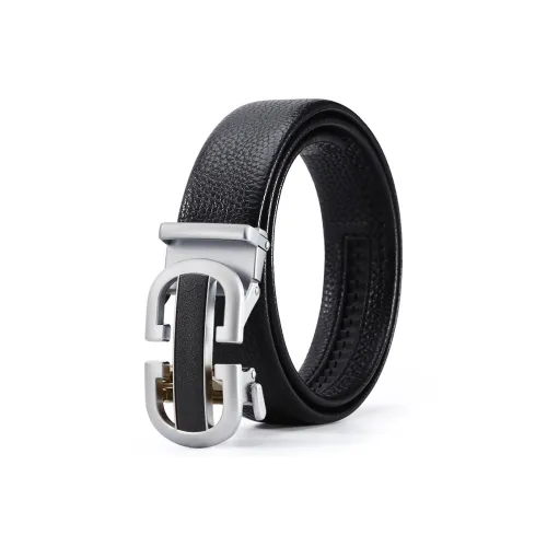 FUO Коровья кожа Сплав Кожаные ремни Унисекс 3,8 см