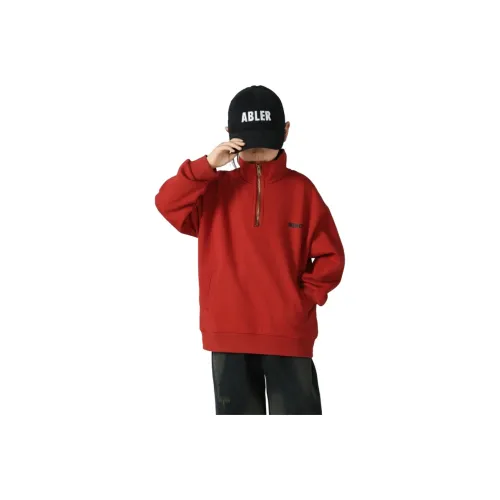 Lanza Повседневный свитшот Зимний Оранжевый Красный Подростки