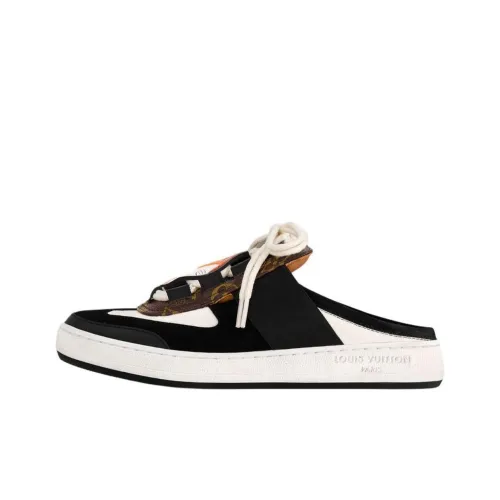 LOUIS VUITTON Lous Домашние тапочки Женские Черный