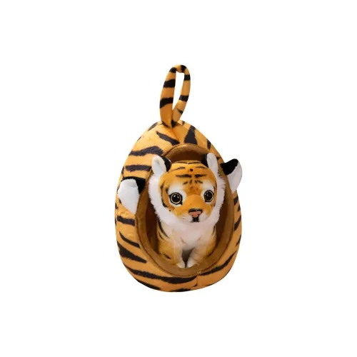 WANGE Little Tiger ПЭТ Кровать Игрушка Реалистичная Животная Кукла Плюшевая Кукла 18 см Высота