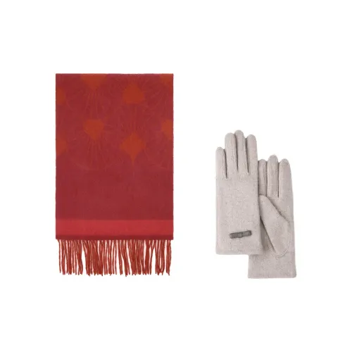 MARJAKURKI Шарфы из овечьей шерсти вязаные Унисекс