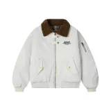 Бежевый [Двусторонний, Утеплённый], В наличии, Прямые волосы