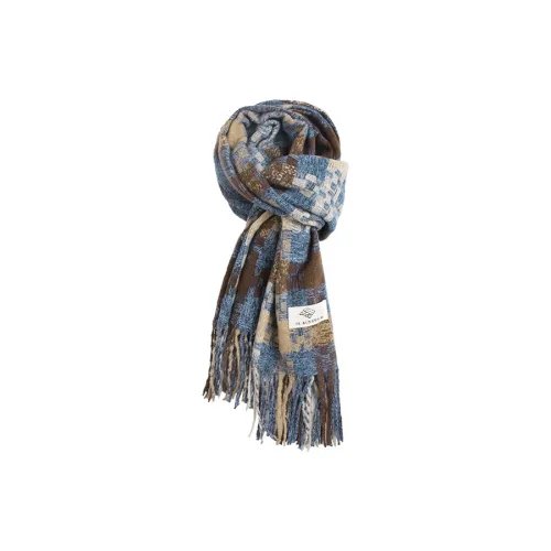 Искусственный кашемир Вязаные шарфы Унисекс