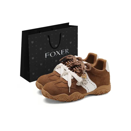 FOXER Износостойкие Дышащие Низкие Кеды Женские