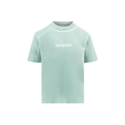 True Religion Зеленые Унисекс Футболки